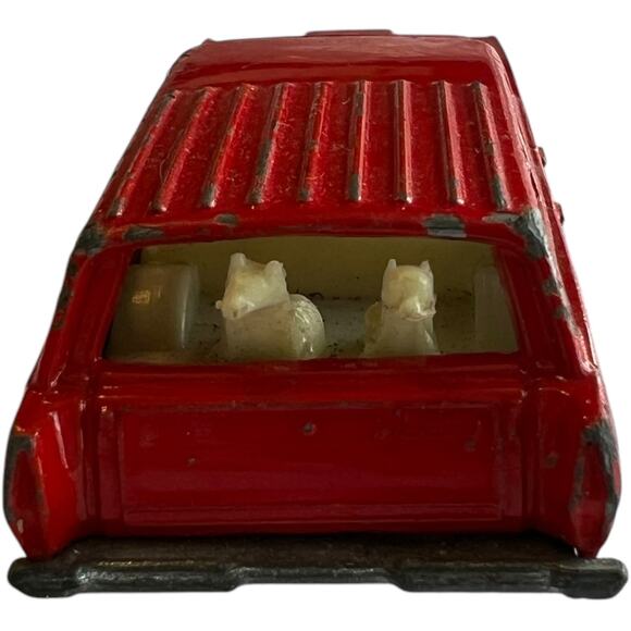 Vintage 1973 Matchbox Mercury Station Wagon, Red with Cobra Decal - Picture 5 of 9